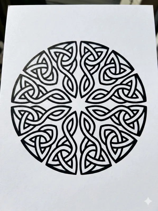 Celtic Knot Circle