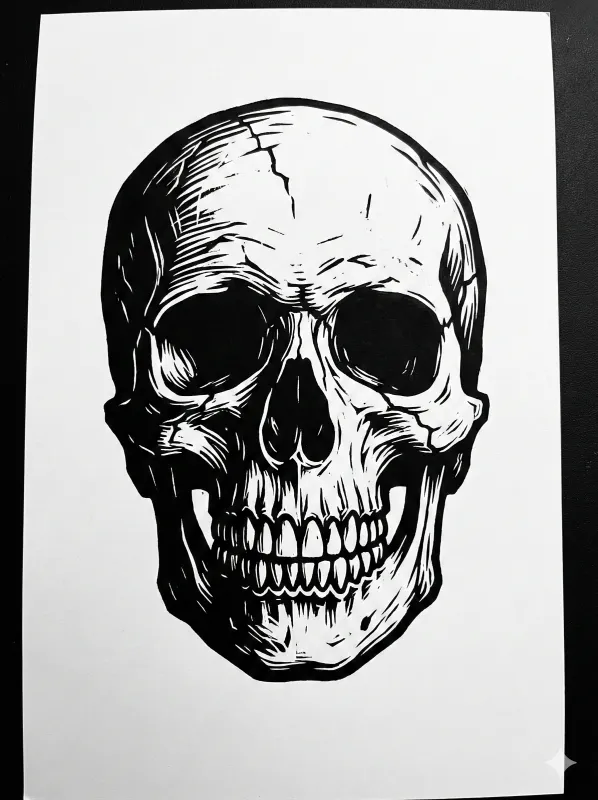 Graphic Skull